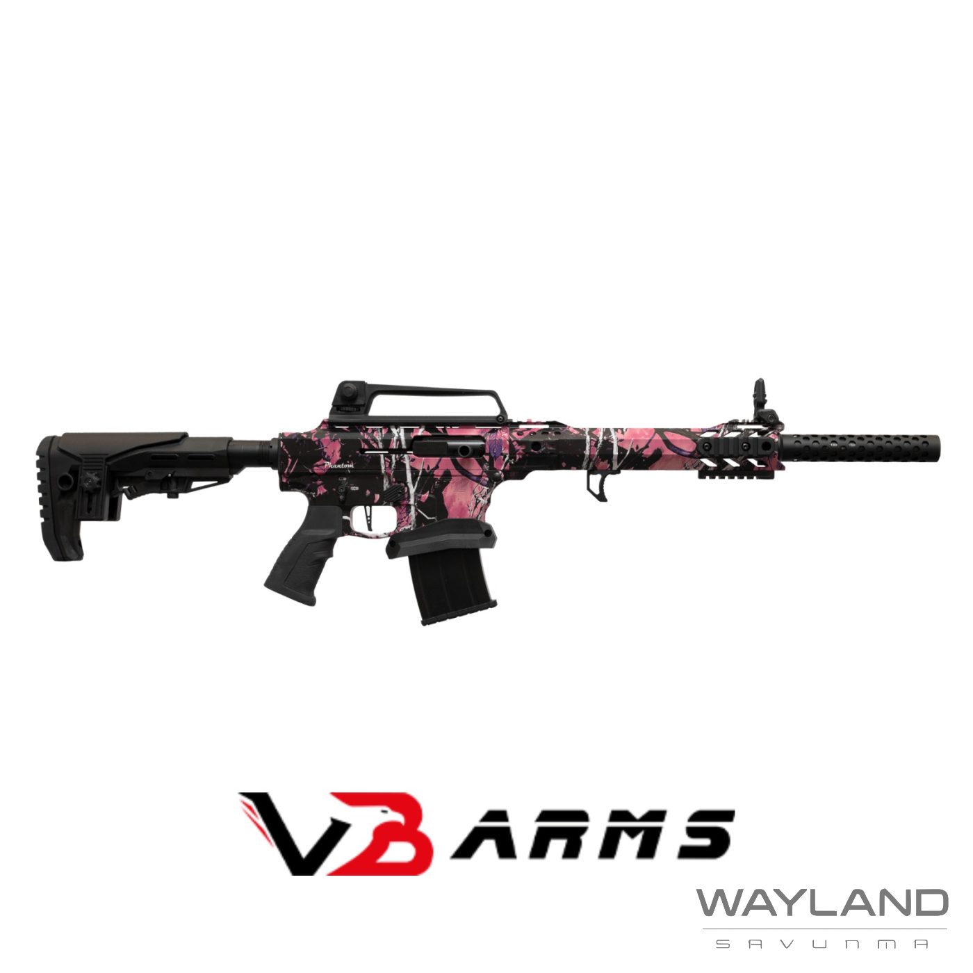 Phantom PT12-12 Muddy Girl Şarjörlü Av Tüfeği