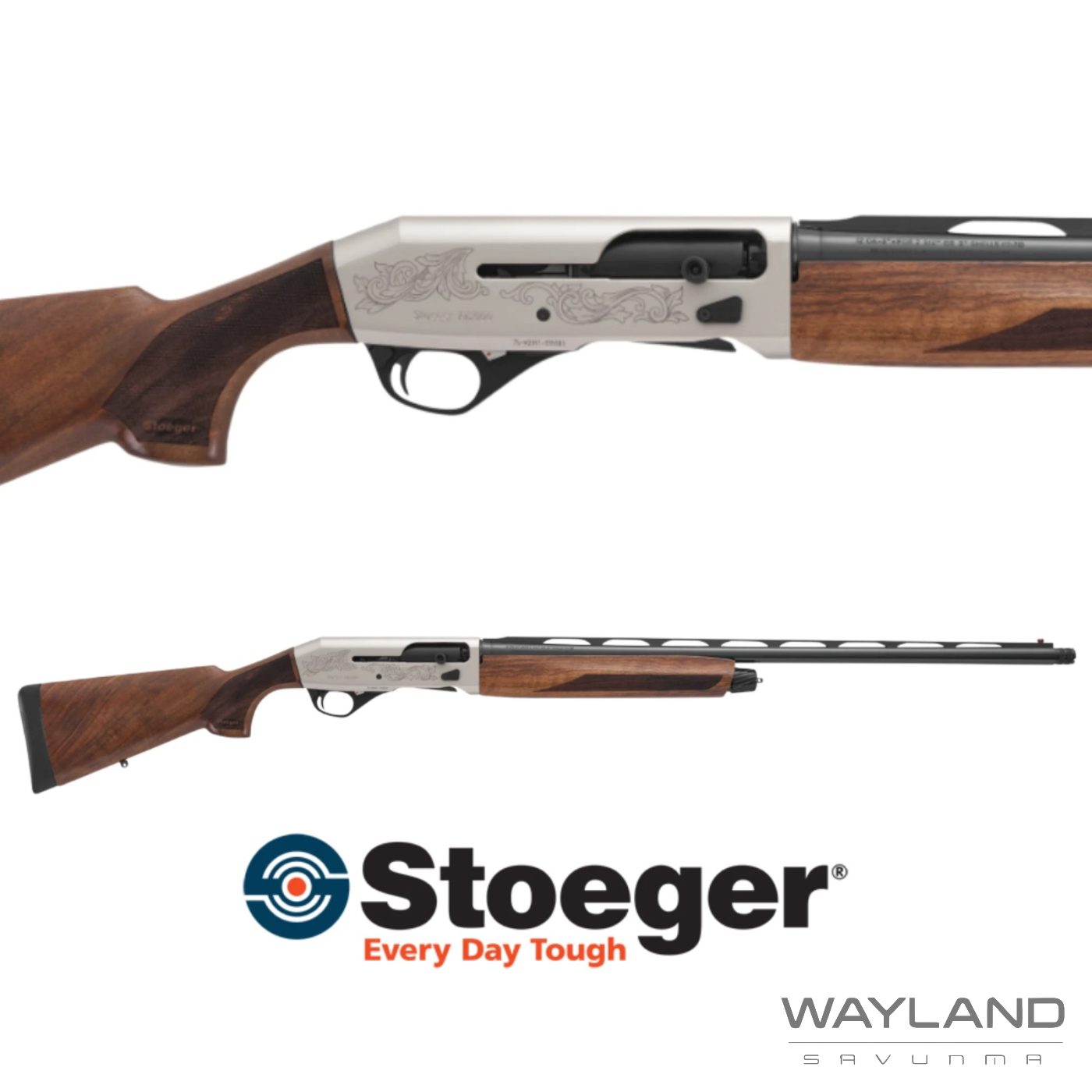 Stoeger M3000 Peregrine V2 Deluxe Nikel Yarı Otomatik Av Tüfeği