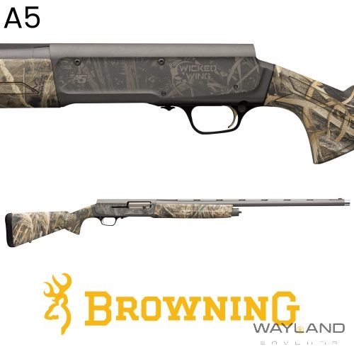 Browning A5 Wicked Wing Camo Max5 Yarı Otomatik Av Tüfeği ikinci görünüm
