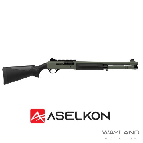 Aselkon S4 Nato Green Sabit Dipçik Hybrid Av Tüfeği