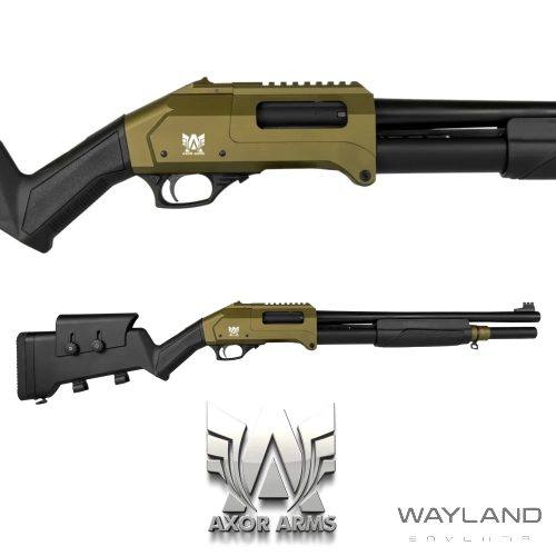 Axor Arms FP-A Bronz Katlanır + Pompalı Av Tüfeği