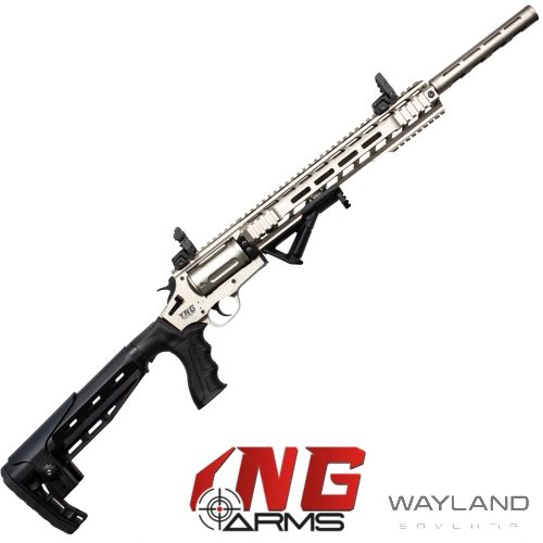 YNG Arms Nikel Taktikal 36 Kalibre Revolver Toplu Tüfek