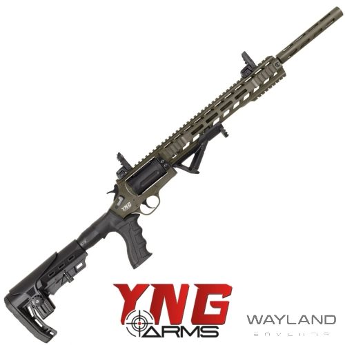 YNG Arms OD Green Taktikal 36 Kalibre Revolver Toplu Tüfek