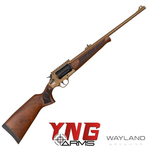 YNG Arms Bronz Ahşap 36 Kalibre Revolver Toplu Tüfek