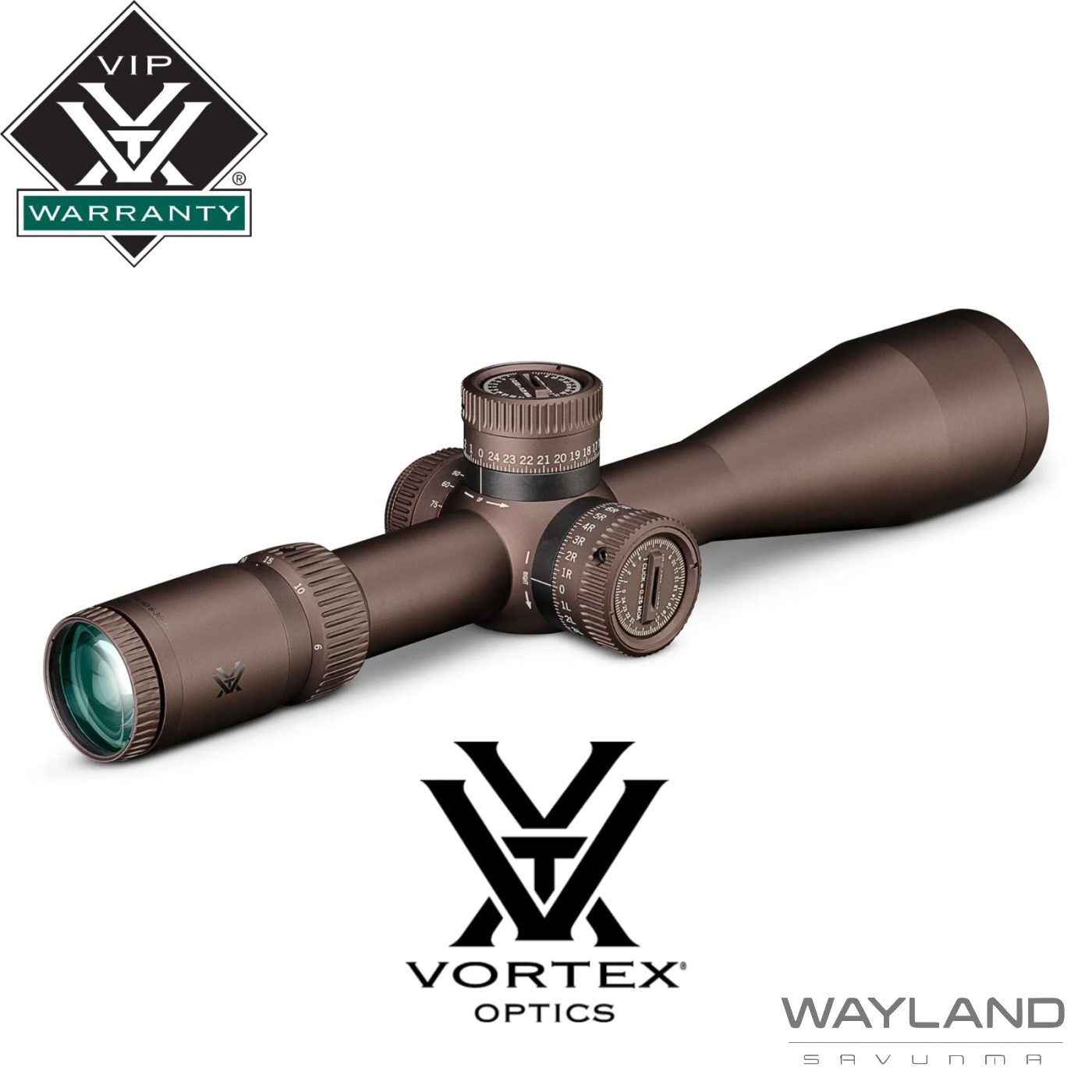Vortex Razor HD Gen III 6-36x56 FFP EBR-7D Tüfek Dürbünü (MRAD) görseli 4