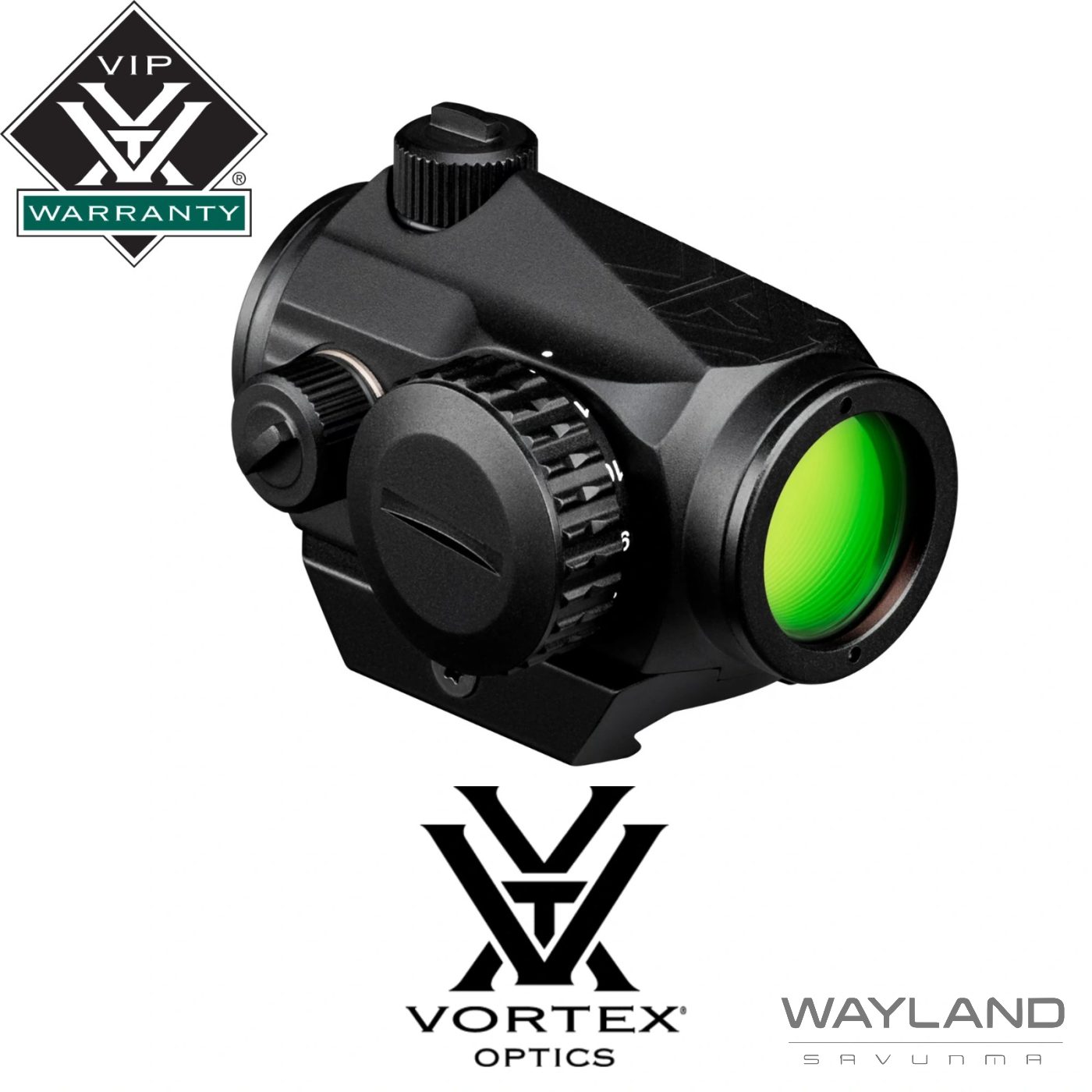 Vortex Crossfire 2 MOA Green Dot | Yeşil Noktalı Hassas Nişangah görseli 3
