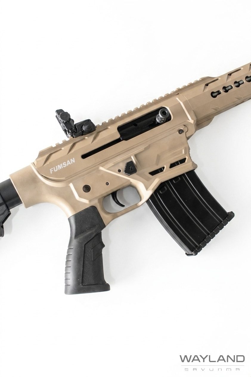FUMSAN ARMS FS12 TOPRAK ÇÖL  ŞARJÖRLÜ AV TÜFEĞİ ikinci görünüm