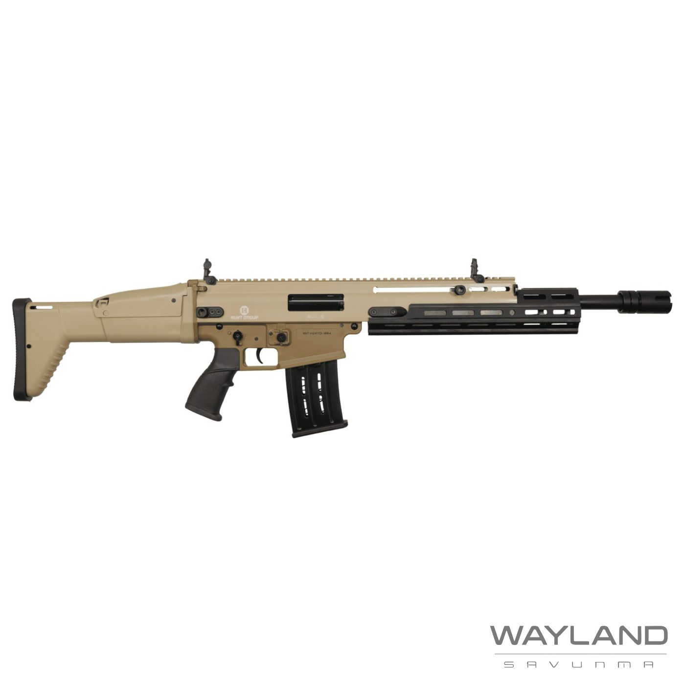 Hunt Group SCX-12 Black FDE Otomatik Av Tüfeği (Scar Modeli)