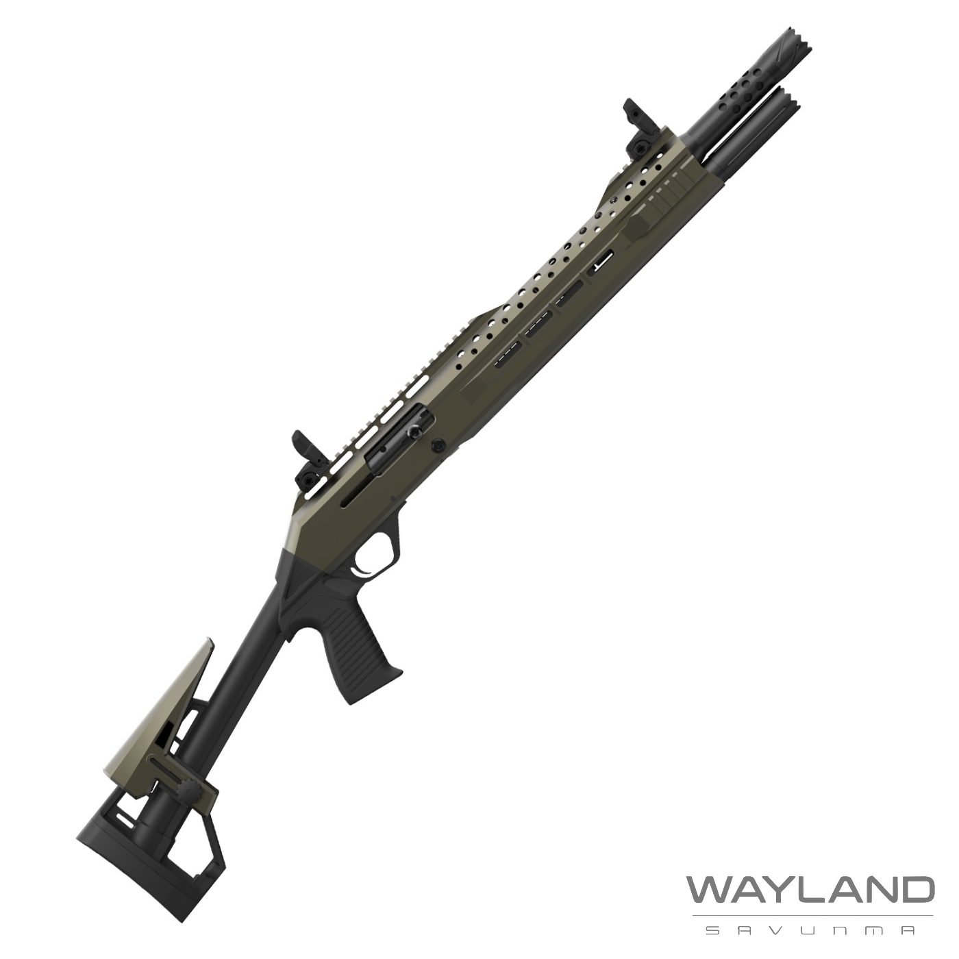 Serengeti SR 22 Haki Şarjörlü Av Tüfeği CR-305