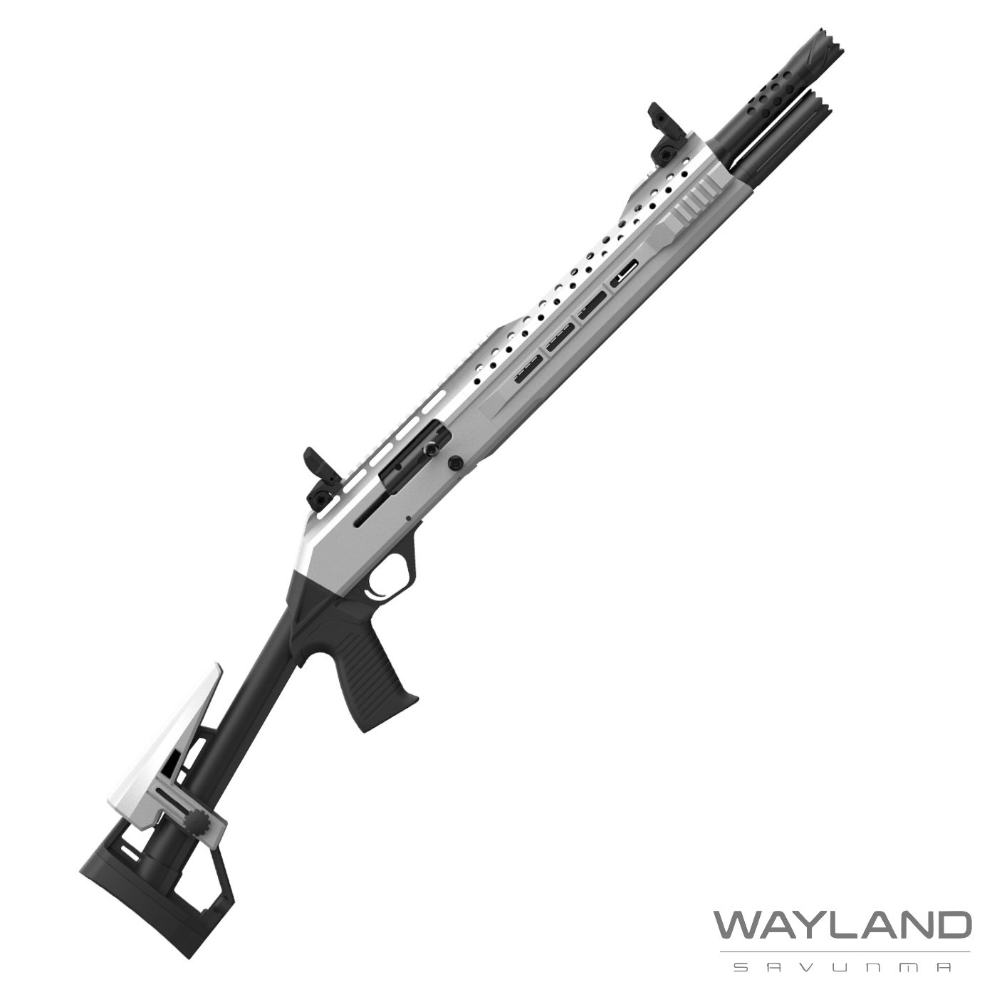 Serengeti SR 22 Beyaz Şarjörlü Av Tüfeği CR-304