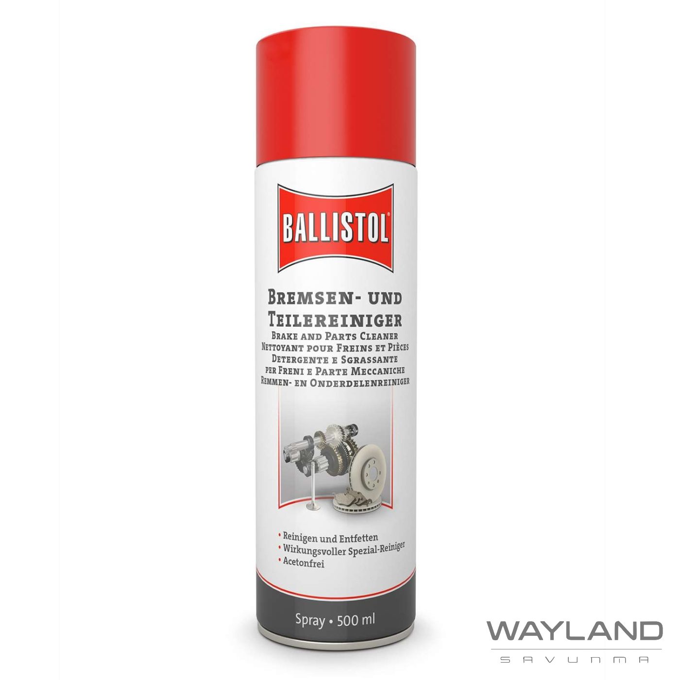 Balllistol Cleaner For Brakes and Metal Parts Sprey 500ml