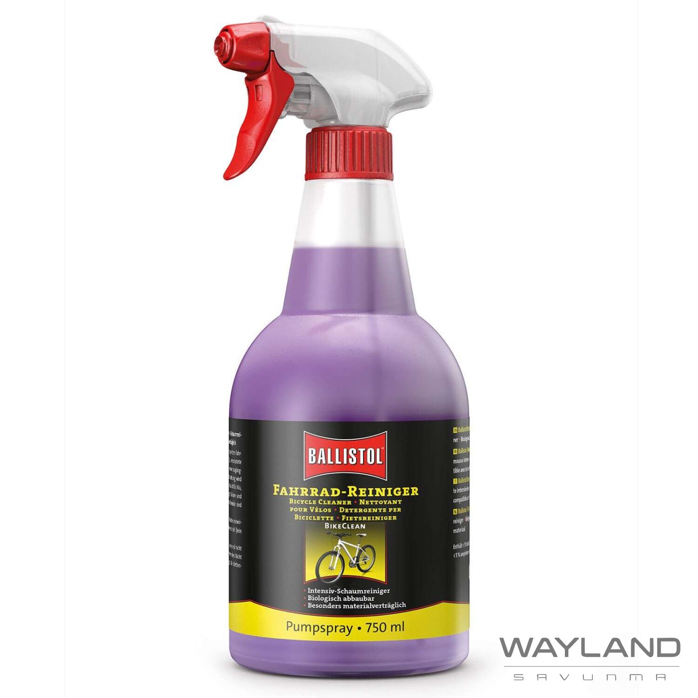 Ballistol BikeClean Bisiklet Temizleyici Pomba Sprey 750 ml