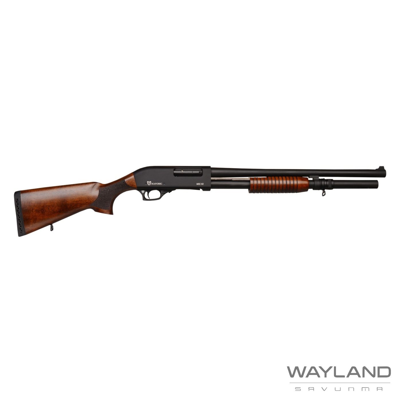 Mavoric 12cal Ahşap Siyah 7+1 51cm Pompalı Yivsiz Tüfek