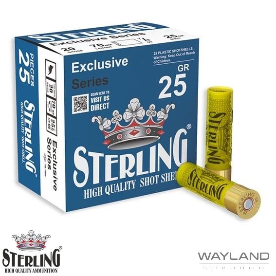 STERLING 20 Cal. 25 G. No: 4 Av Fişeği