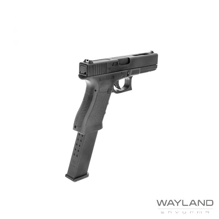 UMAREX Glock 18C Airsoft Tabanca - Siyah görseli 3