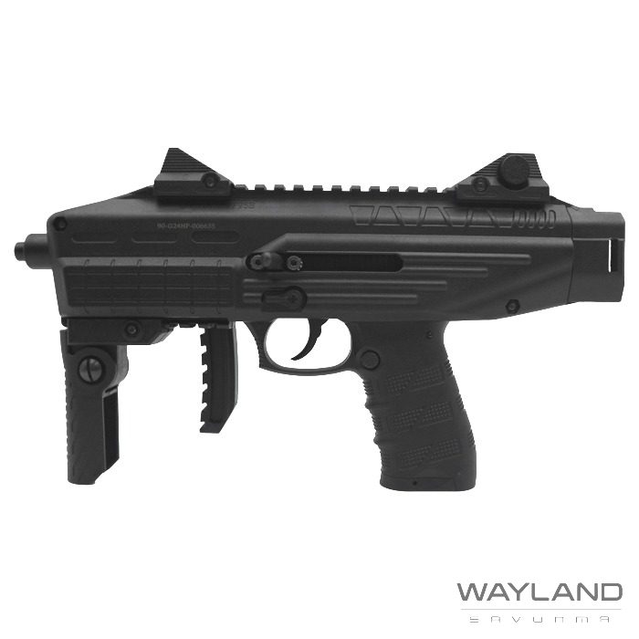 EKOL S P95 B Polimer Siyah Havalı Tabanca Blowback görseli 3