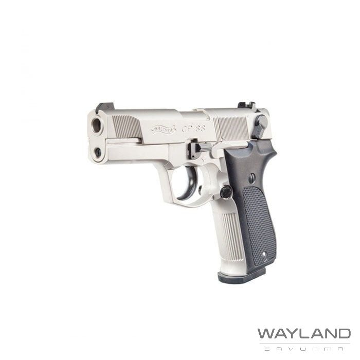 UMAREX Walther CP88 4,5MM Havalı Tabanca - Nikel görseli 2