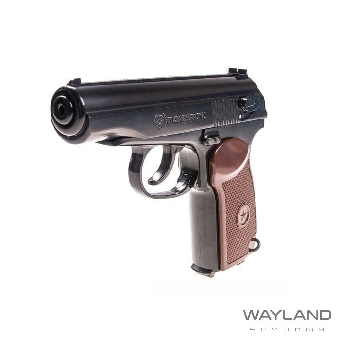 UMAREX Legends Makarov 4,5MM Havalı Tabanca Siyah görseli 4